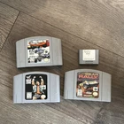 Lot Of 3 Game Plus Memory Card Top Gear Rally War Zone F-1 N64 Cartridge only
