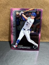 2025 Topps Series 2 - Joey Loperfido #398 Pink Holo Foil
