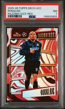 Ronaldo R9 Topps Deco Razzmatazz Red /5 - PSA 7