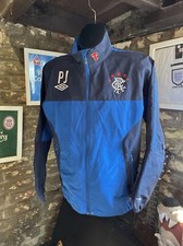 GLASGOW RANGERS FOOTBALL WINDBREAKER JACKET MEDIUM M 