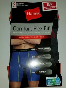 hanes men's comfort flex fit long leg boxer briefs