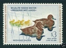 RW27 ( $3 Duck ) - AWESOME GEM - MNH !!