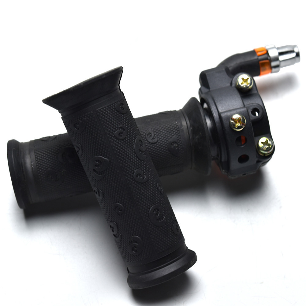 Aramox Set Leve Acceleratore E Freno A Pollice 22mm Per Mini Moto Quad ATV Pit Bike - Sinistra E Destra - 2