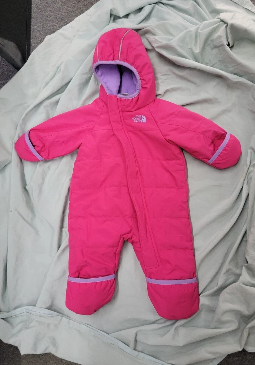 North face infant snowsuit top