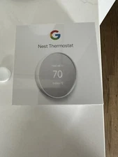 Google Nest Smart Thermostat, Snow - GA01334-US