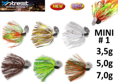 Quantum 4street Chatter Mini 3,5-5,0-7,0g / Fransenköder