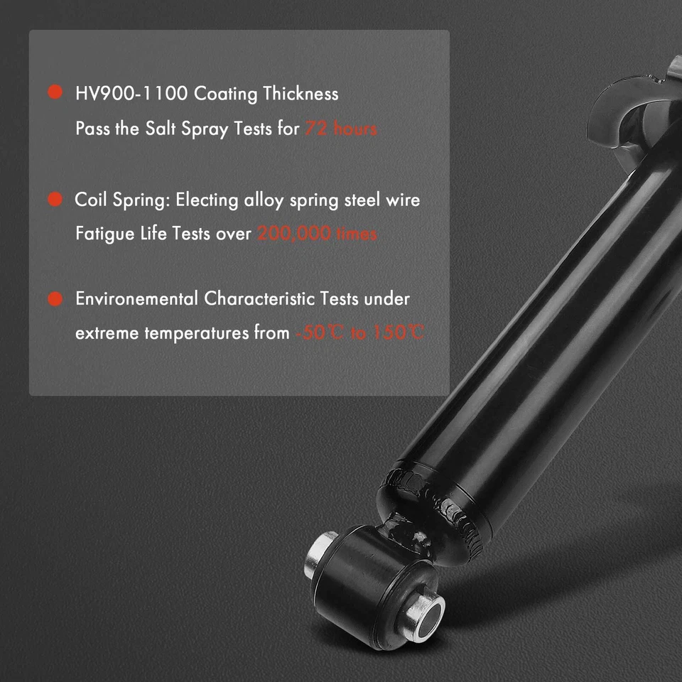 2x Shock Struts Absorber for Dodge Mitsubishi Plymouth Colt 1993-1994 1993-2002 - Image 4 of 4