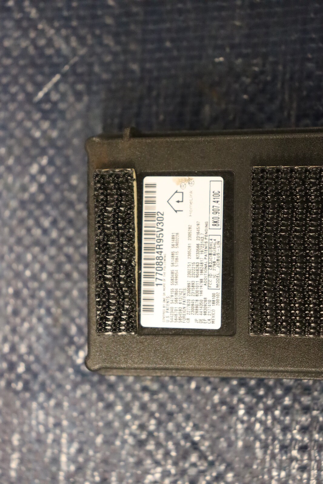 2012 AUDI R8 5.2 QUATTRO SPYDER V10 OEM HOMELINK GARAGE DOOR CONTROL MODULE#1256