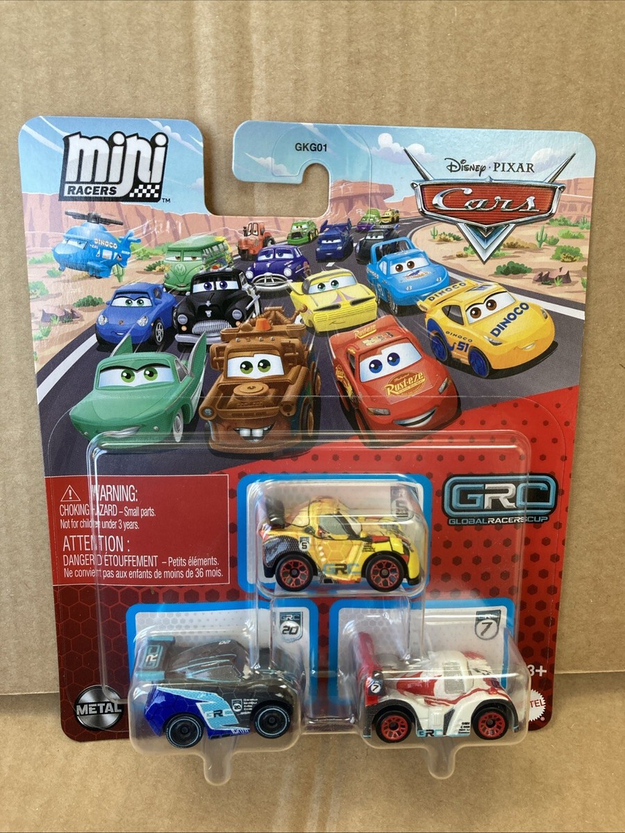 DISNEY CARS Mini Racers GRC set of 3 Shu Todoroki, Miguel Camino