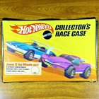 Hot Wheels Vintage Redline 12 Car Collector's Race Case Black 1970 USA Storage