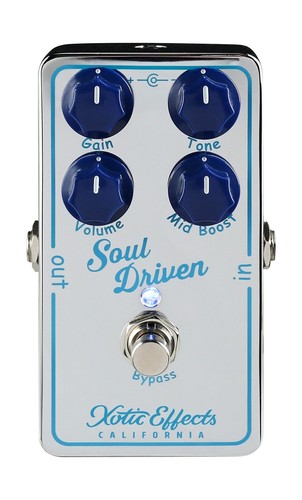 Xotic Soul Driven Overdrive Pedal