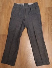 Winter military trousers, VTG 1981, wool, size 78/44, W34 L31, used, Swiss Army