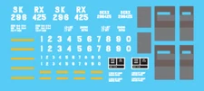 N Scale - Schuylkill Railcar Hopper Decal Set 2