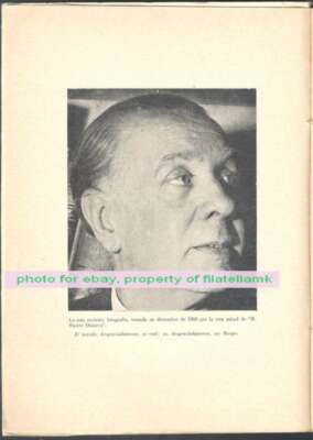 Jorge Luis Borges Book Argentinos En Las Letras By Isaac Wolberg