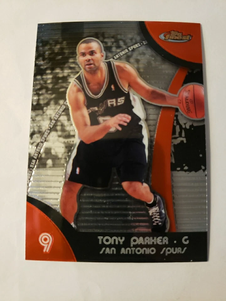 2007-08 Finest TONY PARKER #9 San Antonio Spurs - Image 2 of 3