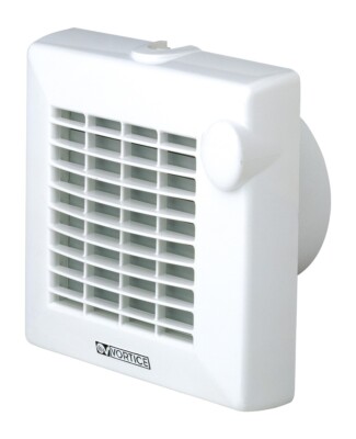 Vortice Punto M 100 12 V Bathroom Exhaust Fan 90 m3/h White Corner