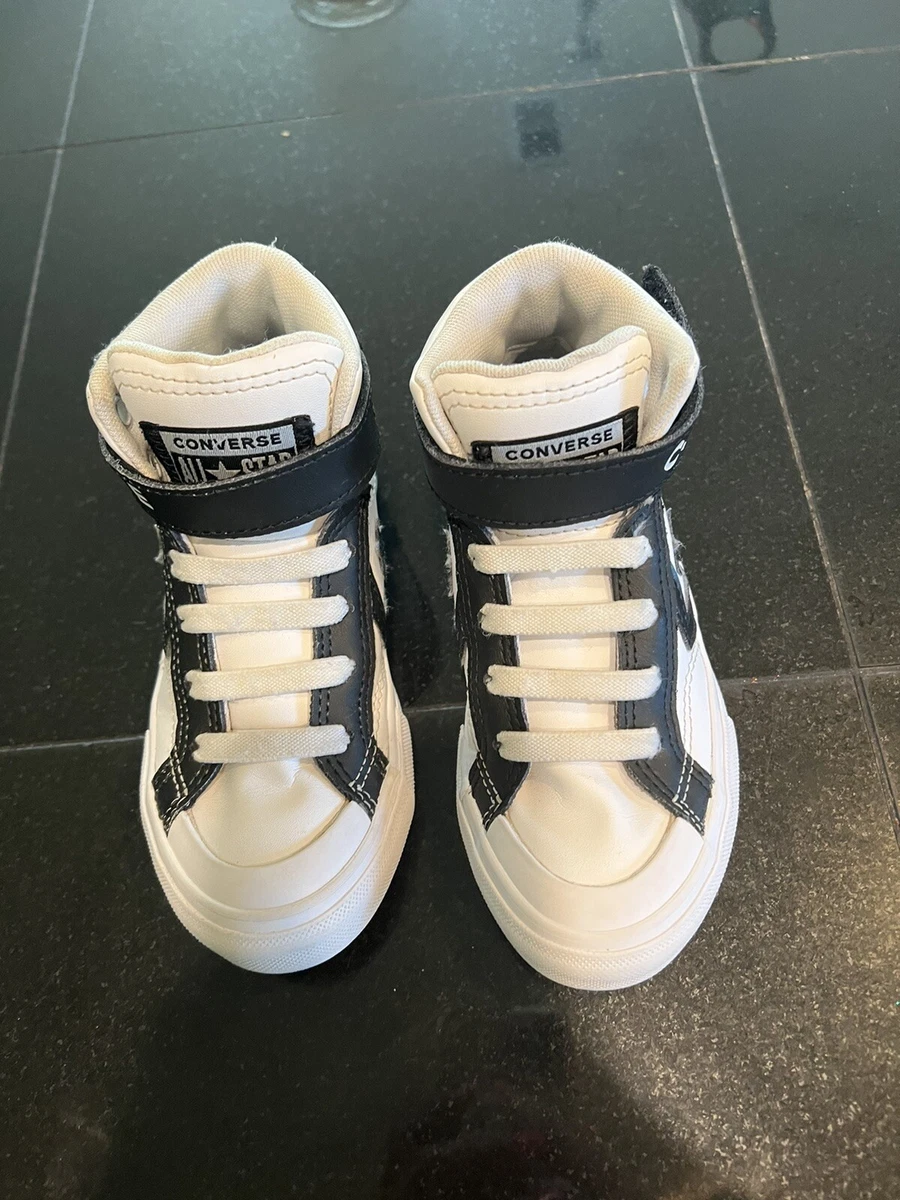 Kids Sneakers White eBay Blaze | 662756C High Shoes 11 Converse Leather Top Pro