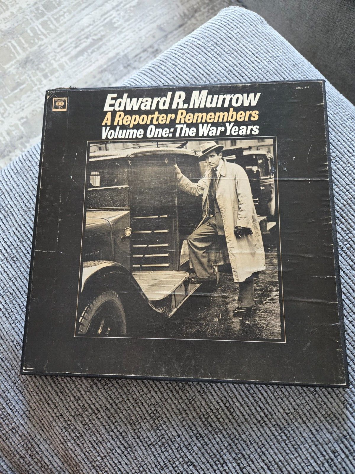 Record Album. Edward R Murrow A Reporter Remembers. Volume 1 The War Years