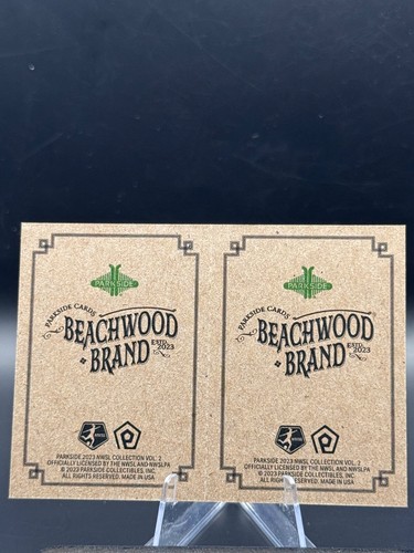2023 Parkside NWSL Vol 2 Beachwood Brand Insert - Picture 6 of 10