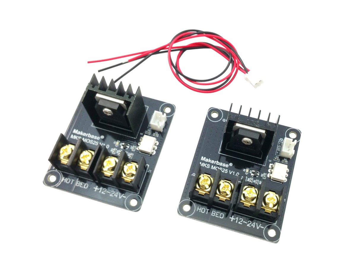 2pcs ANET A8 MOSFET Board Upgrade 3D Printer Heated Bed Power