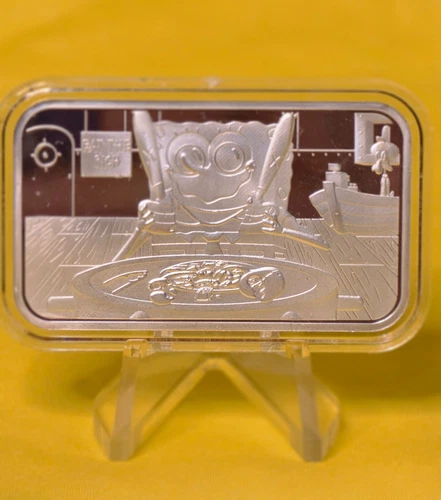 "Eat The Rich" ~ Pit Bullion~ 1 oz .999 Silver Bar~ Proof ~ Mintage 400