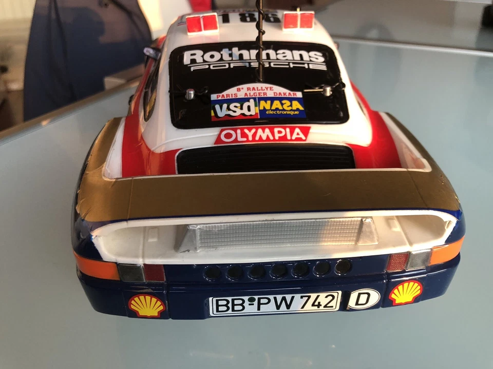 Tamiya porsche 959 RC Vintage Car, 1/12. Complete. Perfect Condition. Rare Item - Immagine 3 di 4