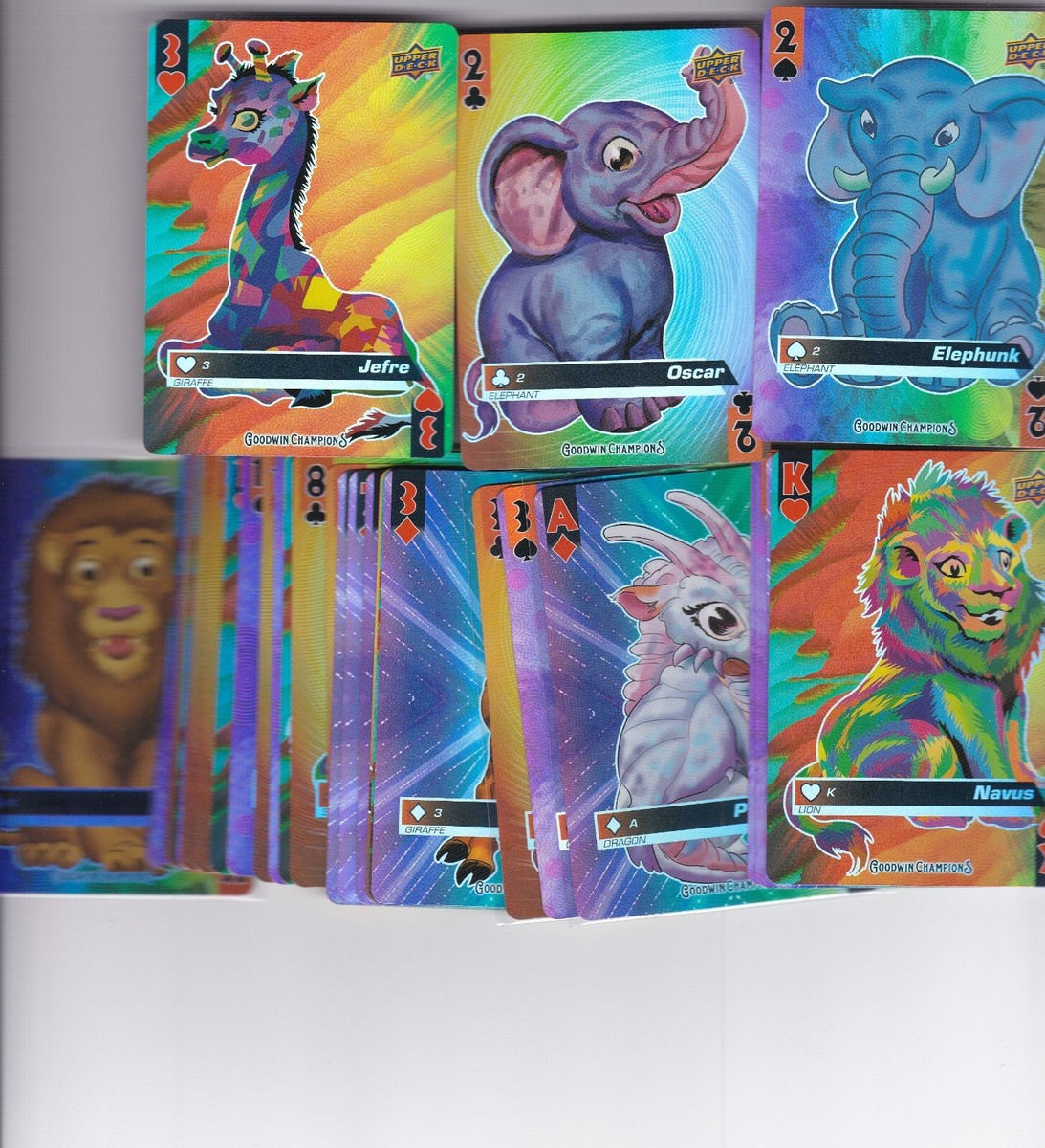 2021 Upper Deck Goodwin Champions Playing Cards Animation-FINISH YOUR SET-PICK