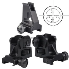 Metal Detachable Front Sight and Dual Apertures A2 Rear Sights