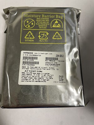 Hitachi HUA723030ALA640 3TB 64MB 7200RPM SATA 6Gb/s 3.5'' 0F12456  Hard Drive