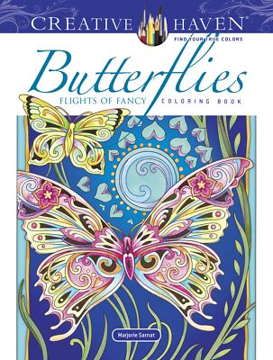 Dover Publications-Creative Haven: Butterflies Flights