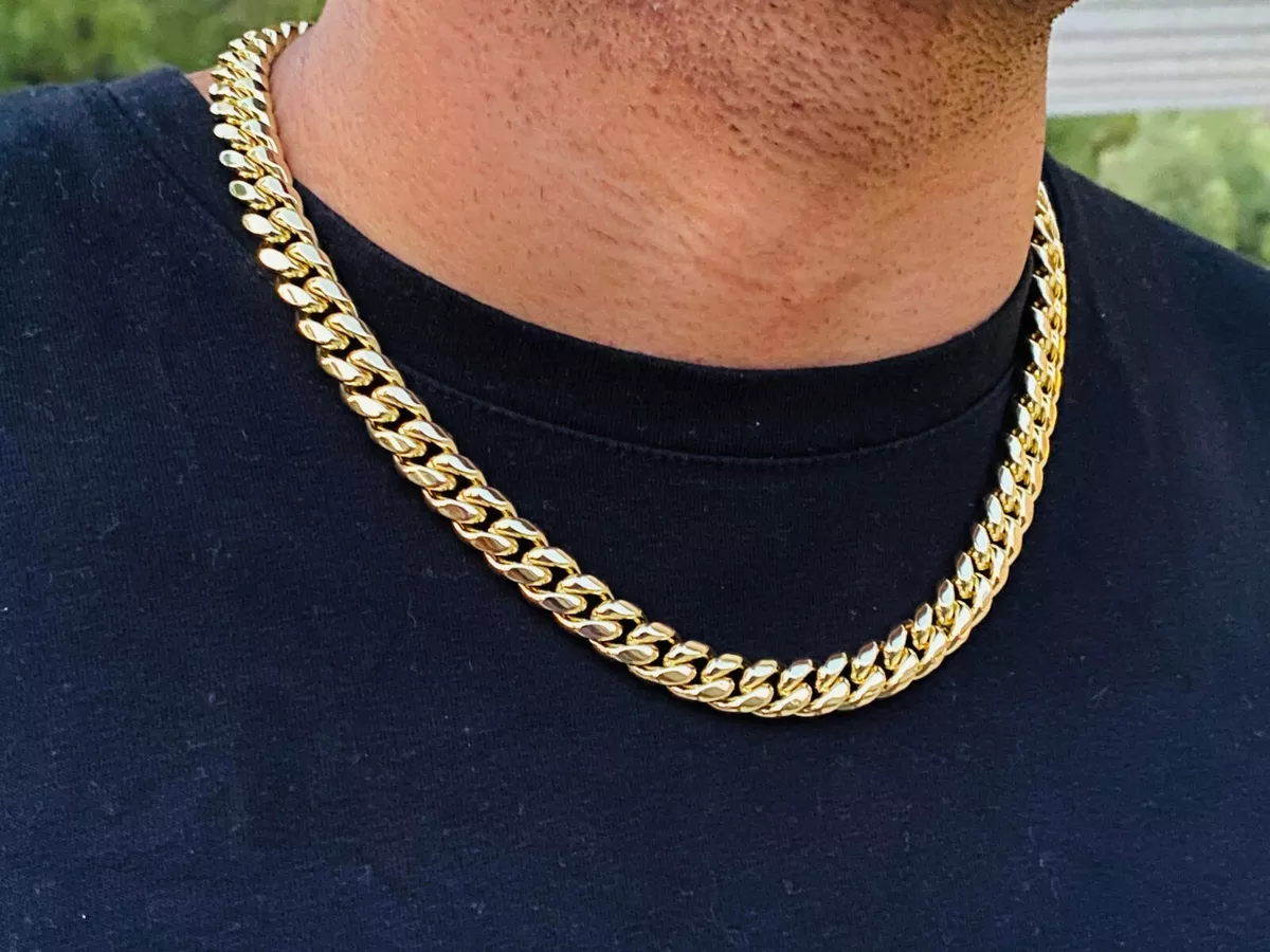 Men's Heavy Hip Hop Choker Chain Necklace