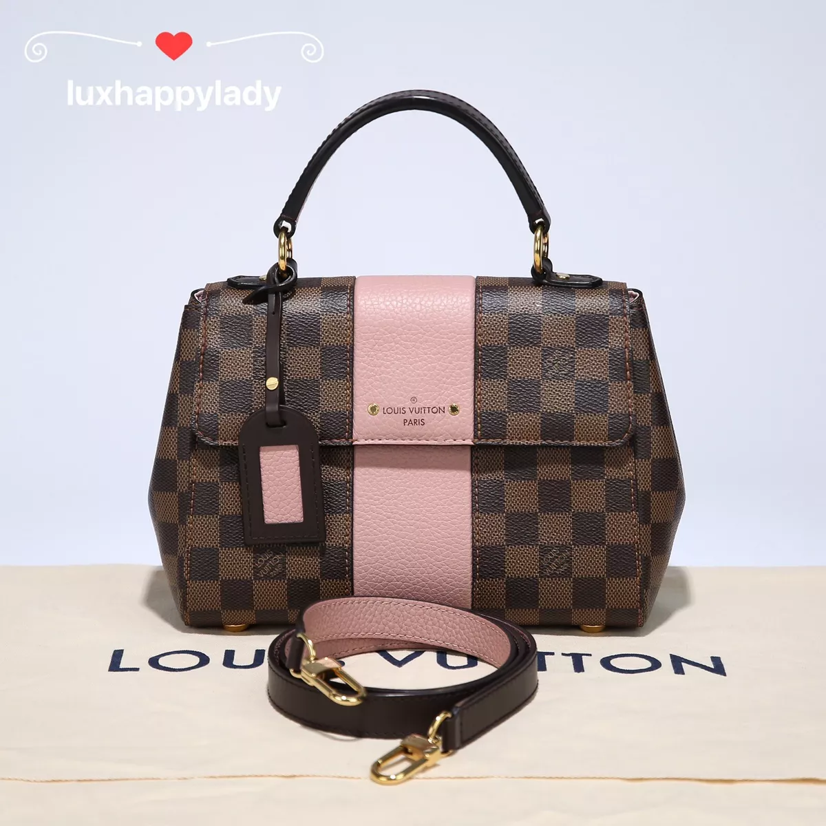 Louis Vuitton Bond Street MM Damier Ebene Bag, Luxury, Bags