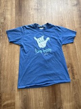 Vintage 80s Poly Tees Hang Loose Hawaii Shirt Size XL Single Stitch Surf Shaka