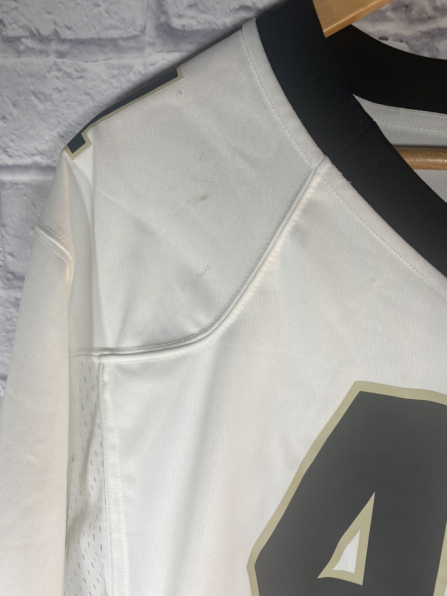 New Orleans Saints NFL #41 Alvin Kamara White Color Rush Legend