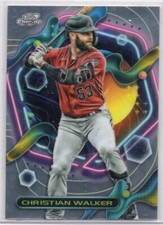 Christian Walker 2023 Topps Cosmic Chrome Baseball Base