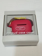 Heyday Silicone for Apple Airpod Pro Case Electric MAGENTA Earbud Case Cover 