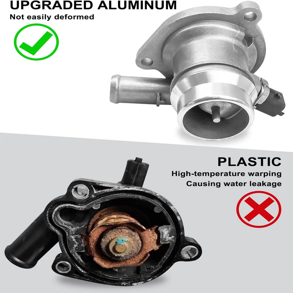 Thermostat Housing Assembly Upgrade For Buick Encore Chevy Cruze Sonic Trax 1.4L Foto 3 de 4