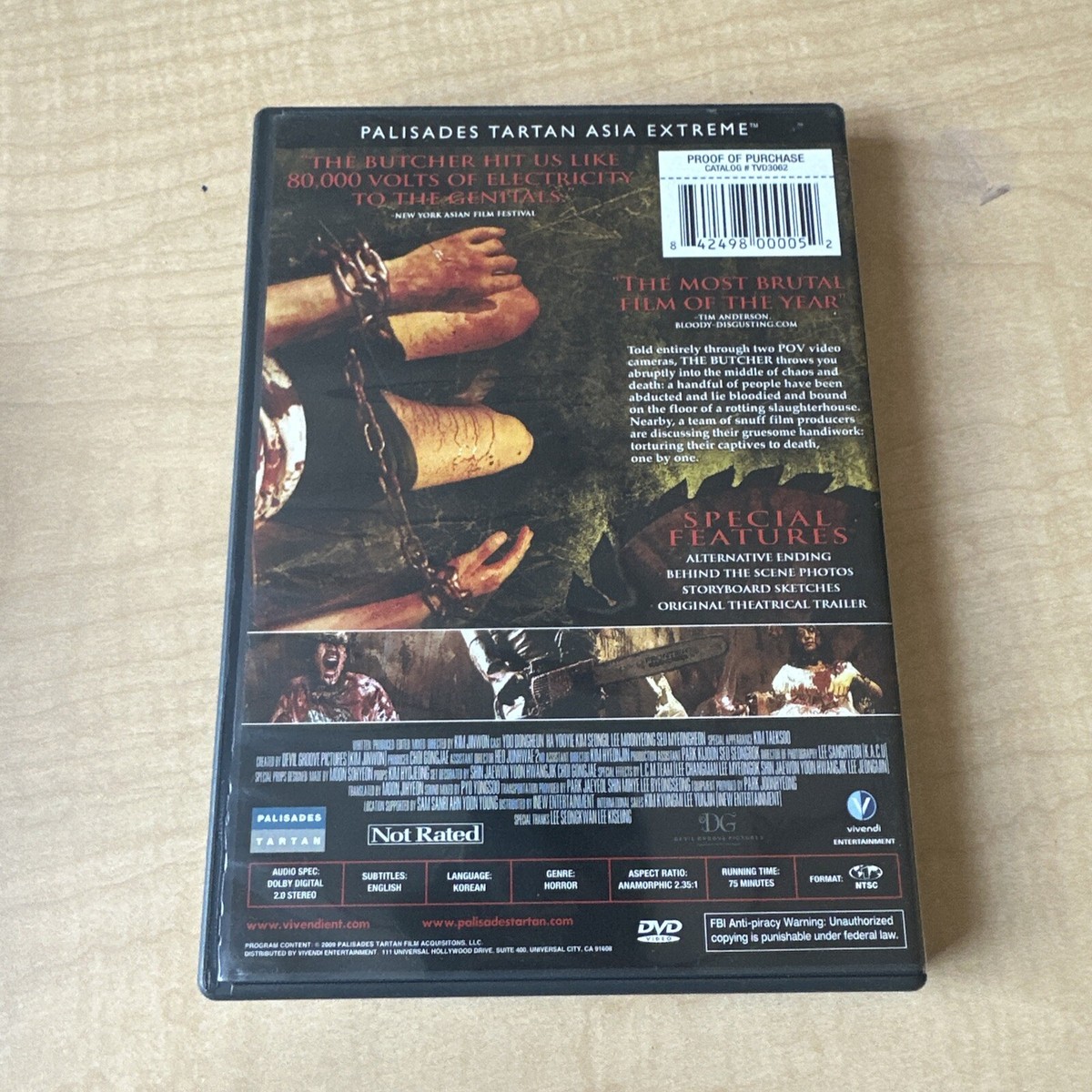 The Butcher (DVD, 2008) 842498000052| eBay