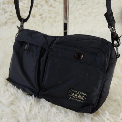 Yoshida Porter Tanker Gürteltasche Schultertasche Schwarz Herren Produkte Dam...