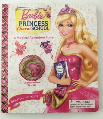 barbie princess charm school story book