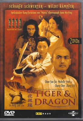 TIGER & DRAGON - Martial Art mit Michelle Yeoh - sehr guter Zustand - DVD