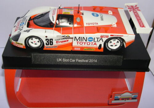 SLOT.IT CA19A TOYOTA 88C  #36  UK SLOT CAR FESTIVAL 2014  LTED.ED.500UNITS  MB - Picture 1 of 1