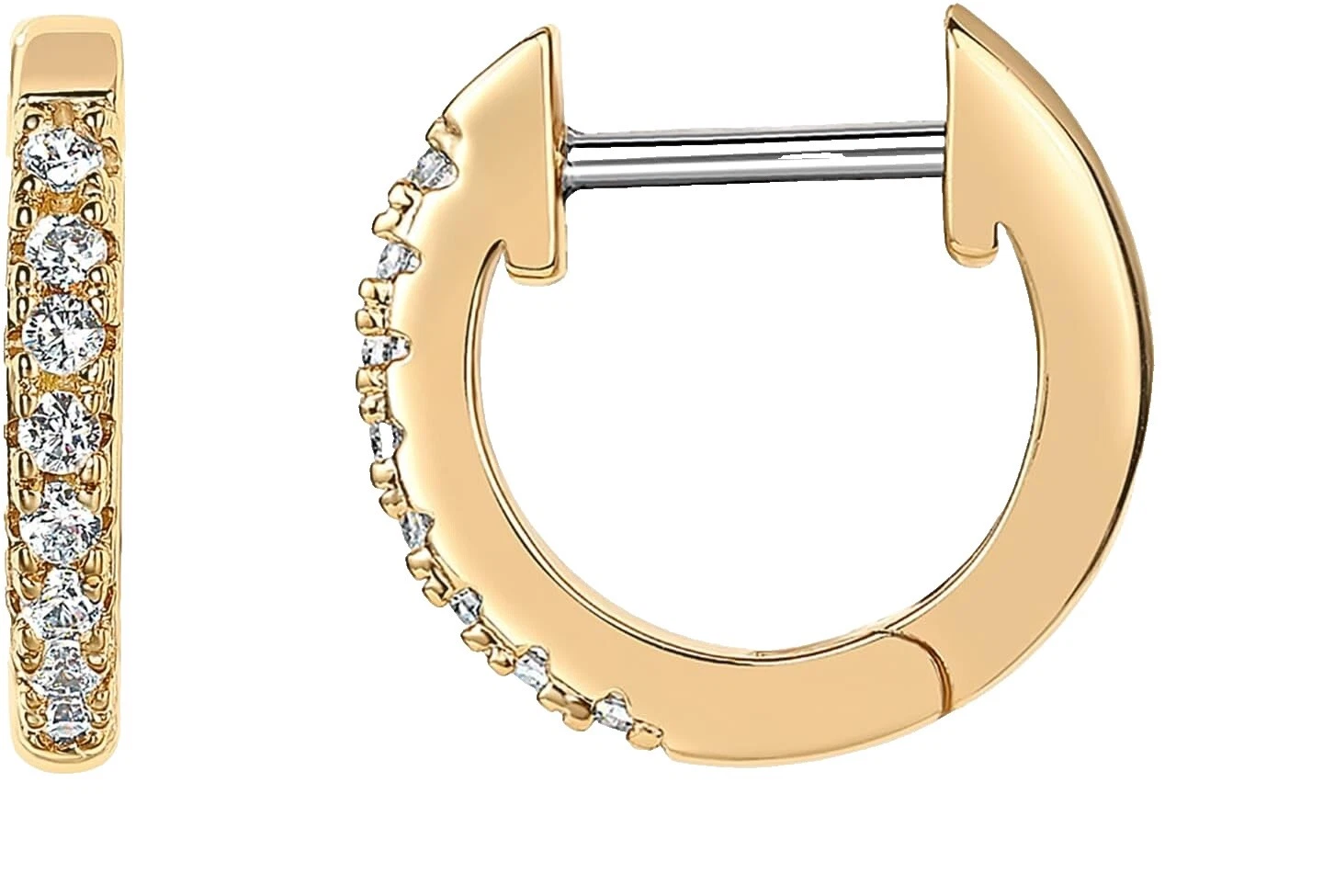 Plastic Cuff Fashion Earrings