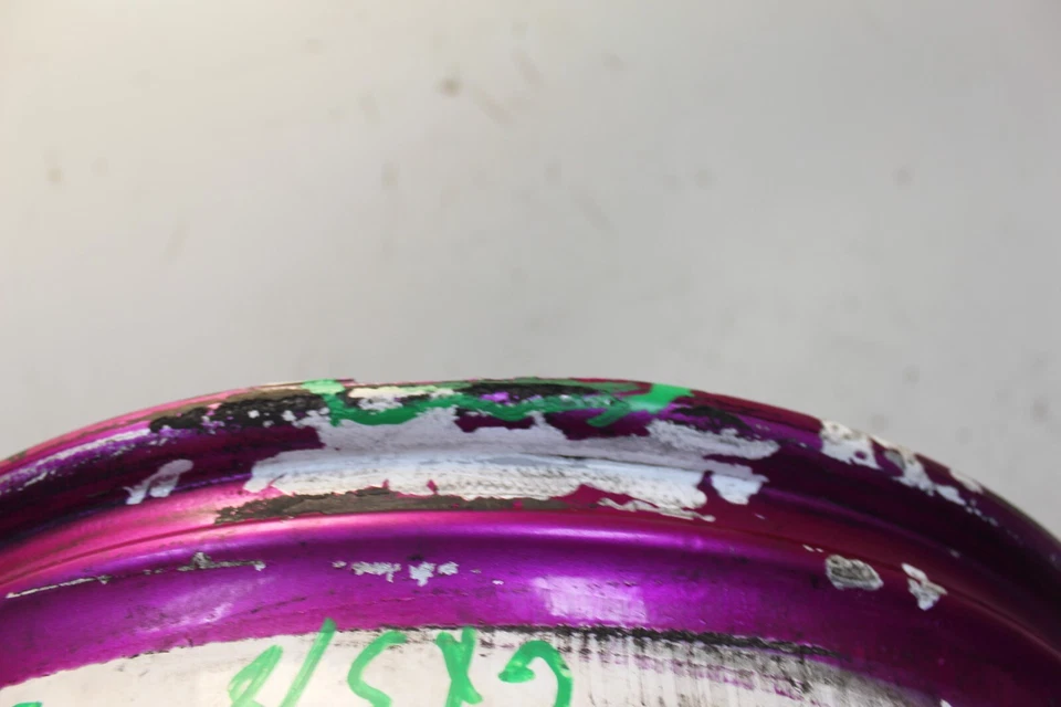 2005 - 2008 SUZUKI GSXR 1000 OEM RODA DIANTEIRA ARO E ROTOR RETO GX378 - Imagem 3 de 4