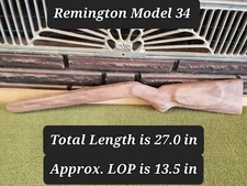 Remington 34 stock
