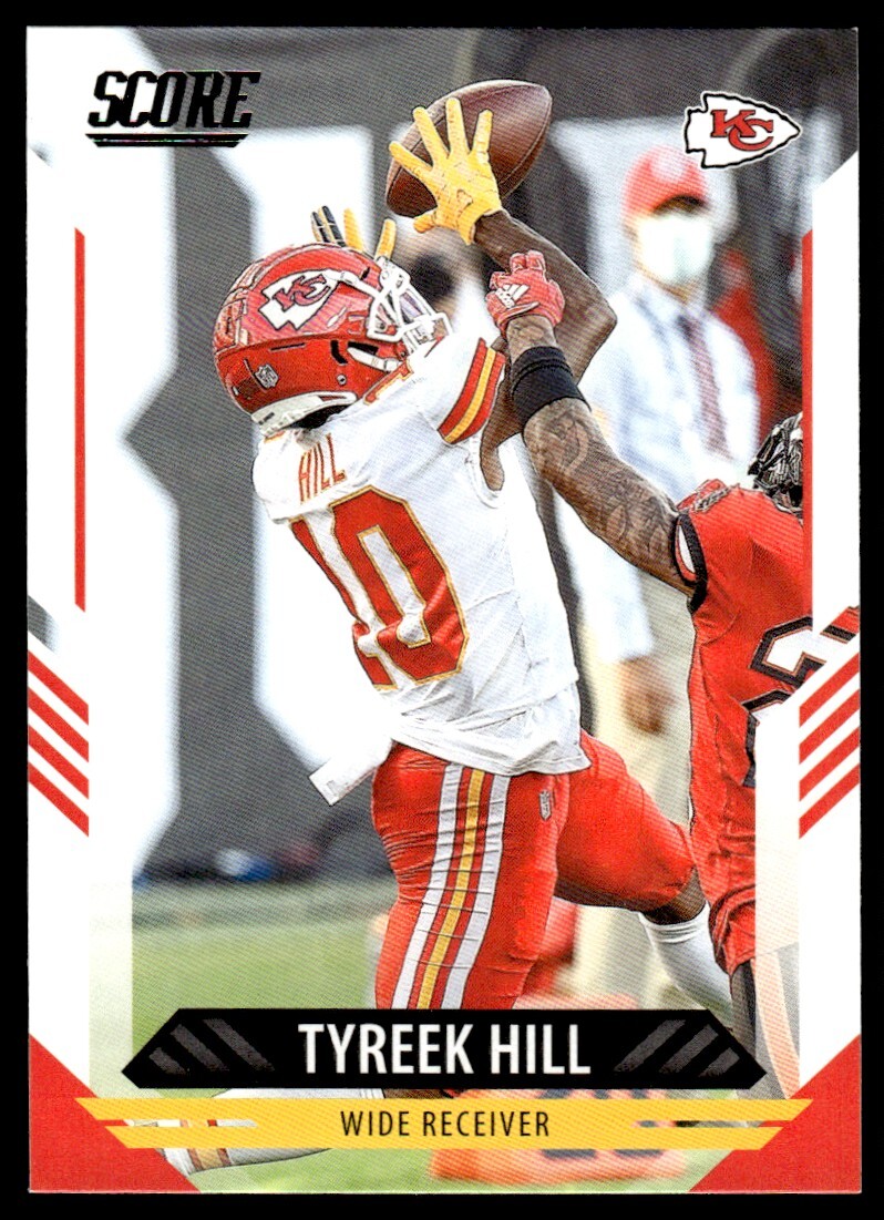 2021 Score Tyreek Hill Kansas City Chiefs #2