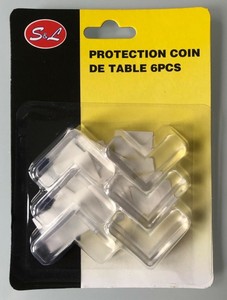 Lot 6 Protege Coin De Table Meuble Securite Protection Angle Bebe Enfant Ebay