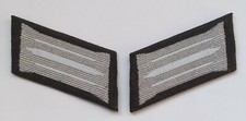 CUELLO DEL EJÉRCITO ALEMÁN ORIENTAL PESTAÑAS Tropas de infantería Ejército Popular RDA NVA Uniforme alistado