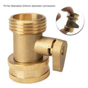 3 4 Inch Garden Hose Shut Off Valve Water Pipe Faucet Connector