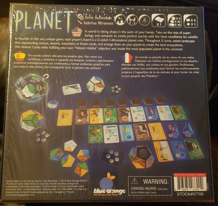 Planet-A 3D Tile Placement Environment Building Game For 2-4